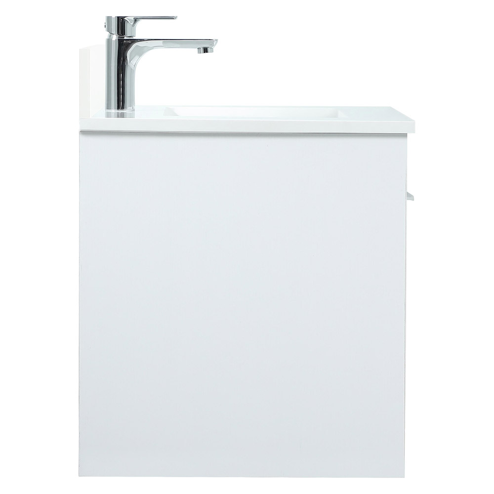 Elegant Bathroom Vanity - White (VF44524MWH-BS)