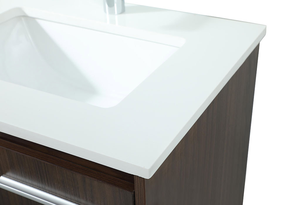 Elegant Bathroom Vanity - Walnut (VF44524MWT)