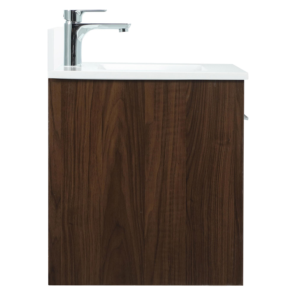 Elegant Bathroom Vanity - Walnut (VF44524MWT-BS)