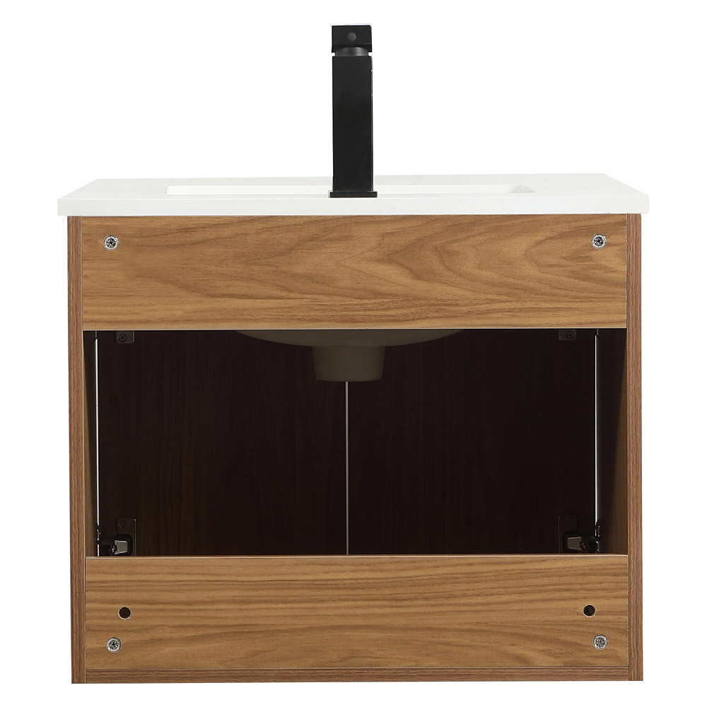 Elegant Bathroom Vanity - Walnut Brown (VF44524WB)