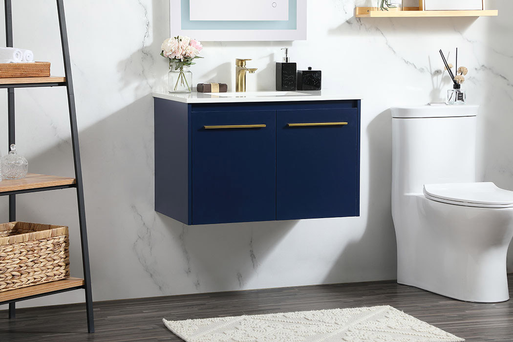 Elegant Bathroom Vanity - Blue (VF44530MBL)