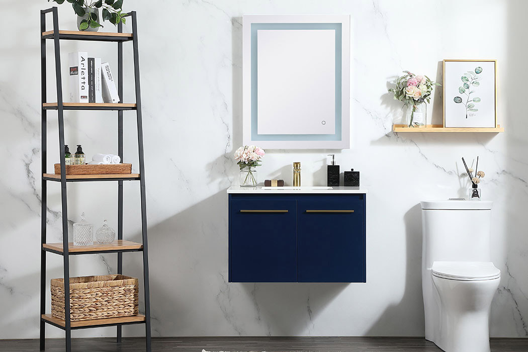 Elegant Bathroom Vanity - Blue (VF44530MBL)