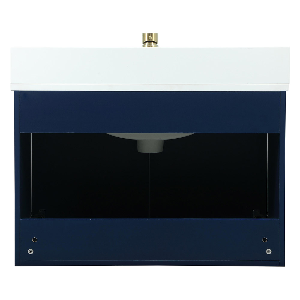 Elegant Bathroom Vanity - Blue (VF44530MBL-BS)