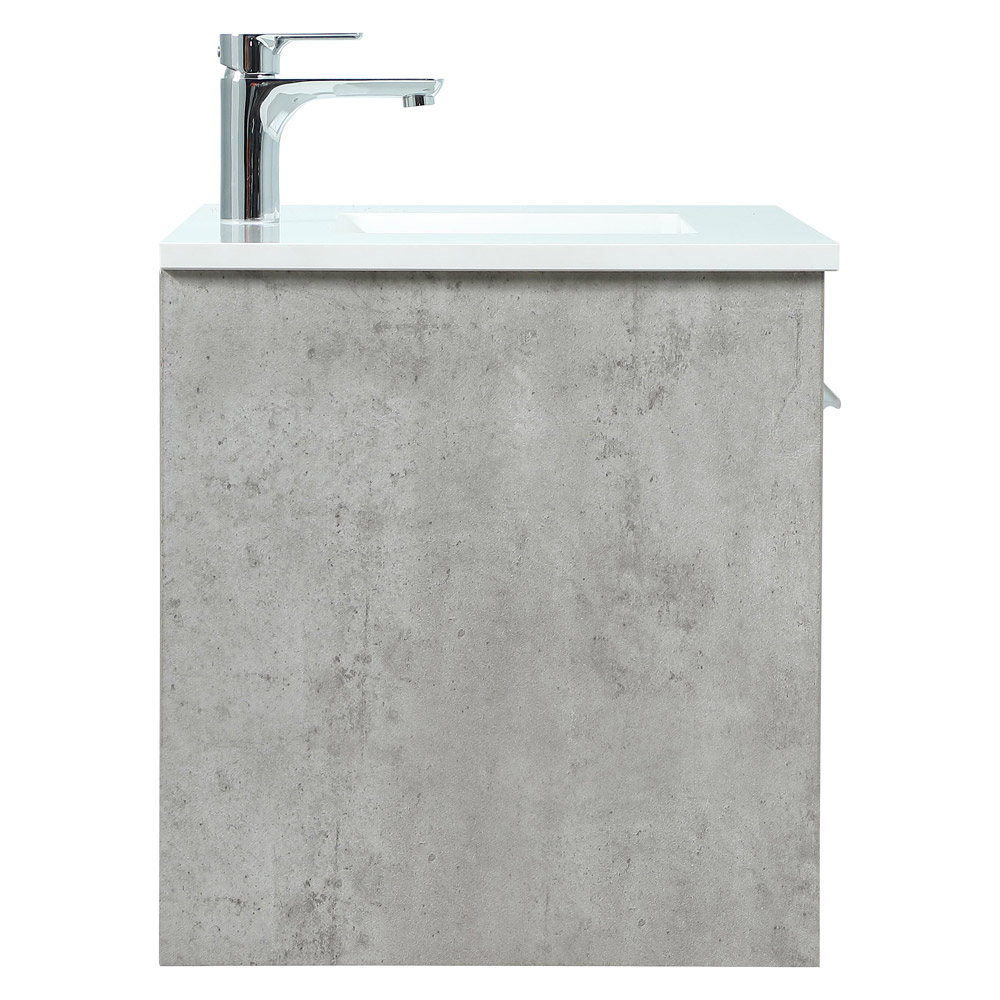 Elegant Bathroom Vanity - Concrete Gray (VF44530MCG)