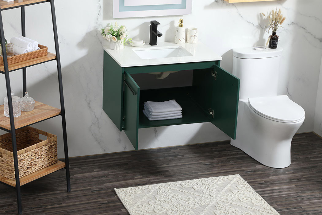 Elegant Bathroom Vanity - Green (VF44530MGN)