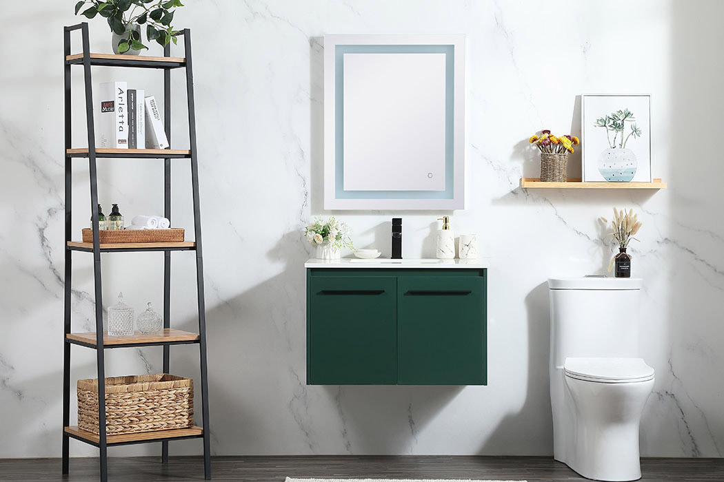 Elegant Bathroom Vanity - Green (VF44530MGN)