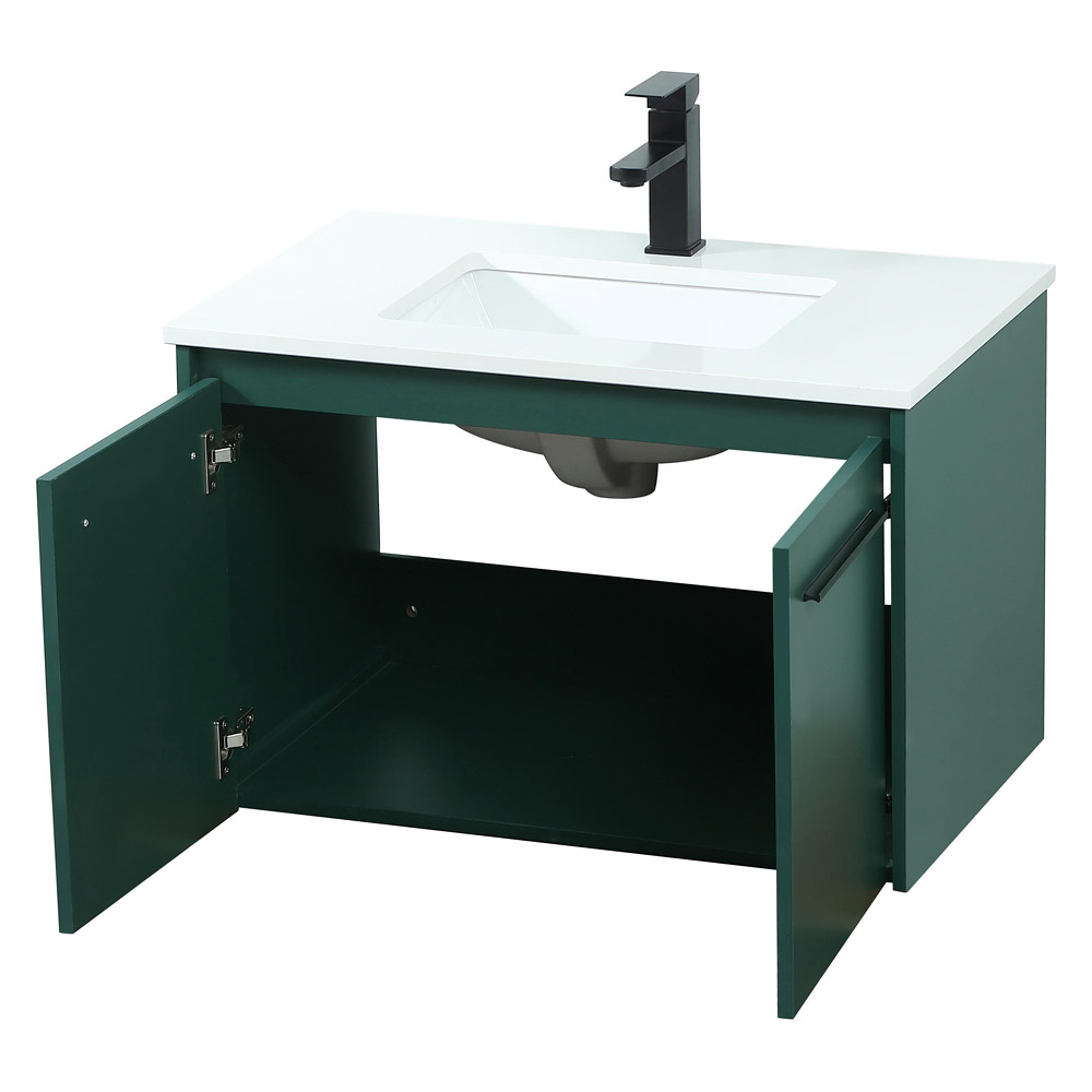 Elegant Bathroom Vanity - Green (VF44530MGN)