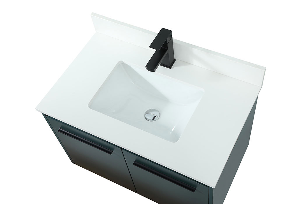 Elegant Bathroom Vanity - Green (VF44530MGN-BS)