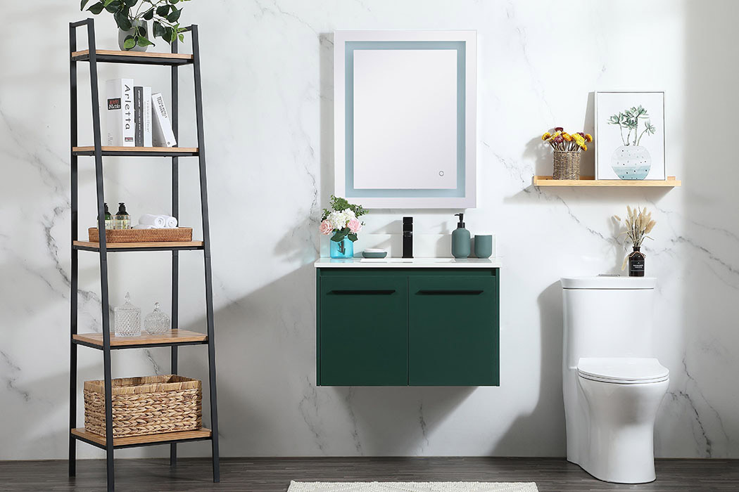 Elegant Bathroom Vanity - Green (VF44530MGN-BS)