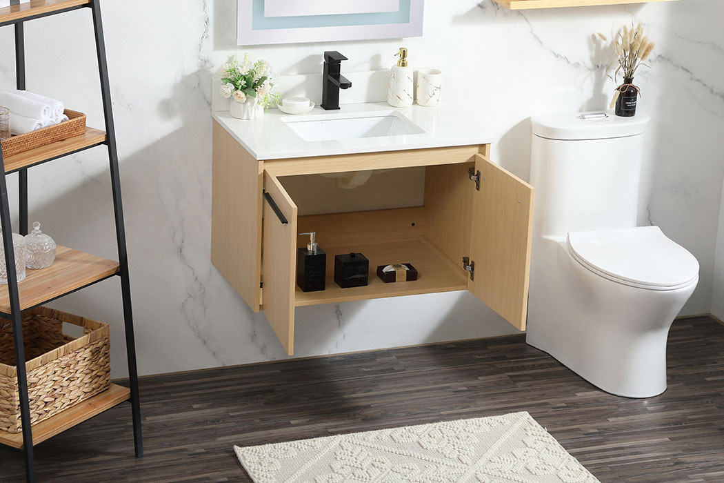 Elegant Bathroom Vanity - Maple (VF44530MMP-BS)