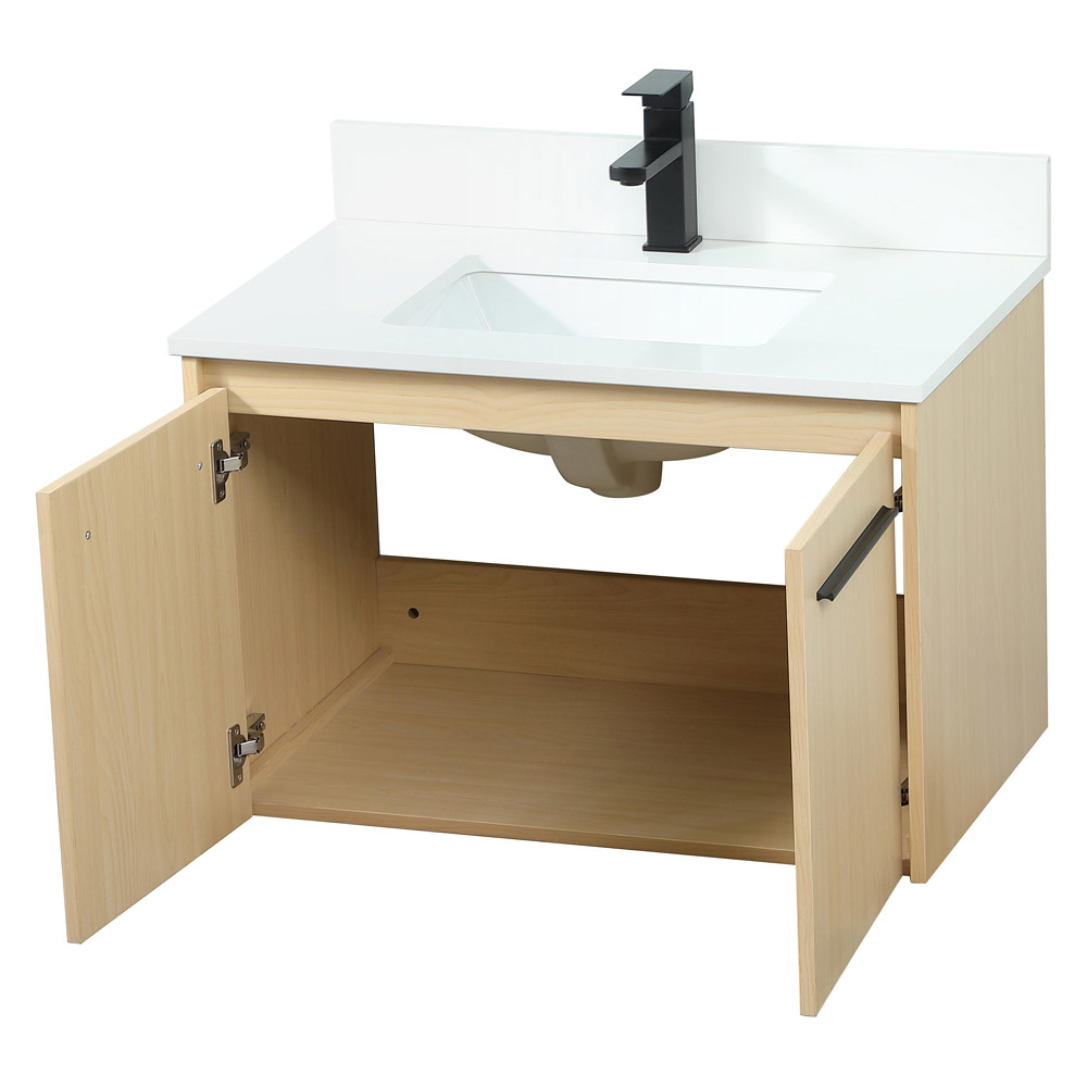 Elegant Bathroom Vanity - Maple (VF44530MMP-BS)