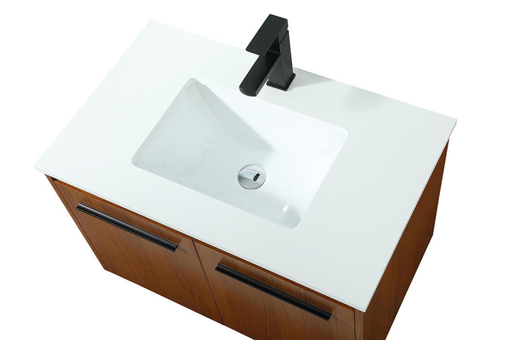 Elegant Bathroom Vanity - Teak (VF44530MTK)