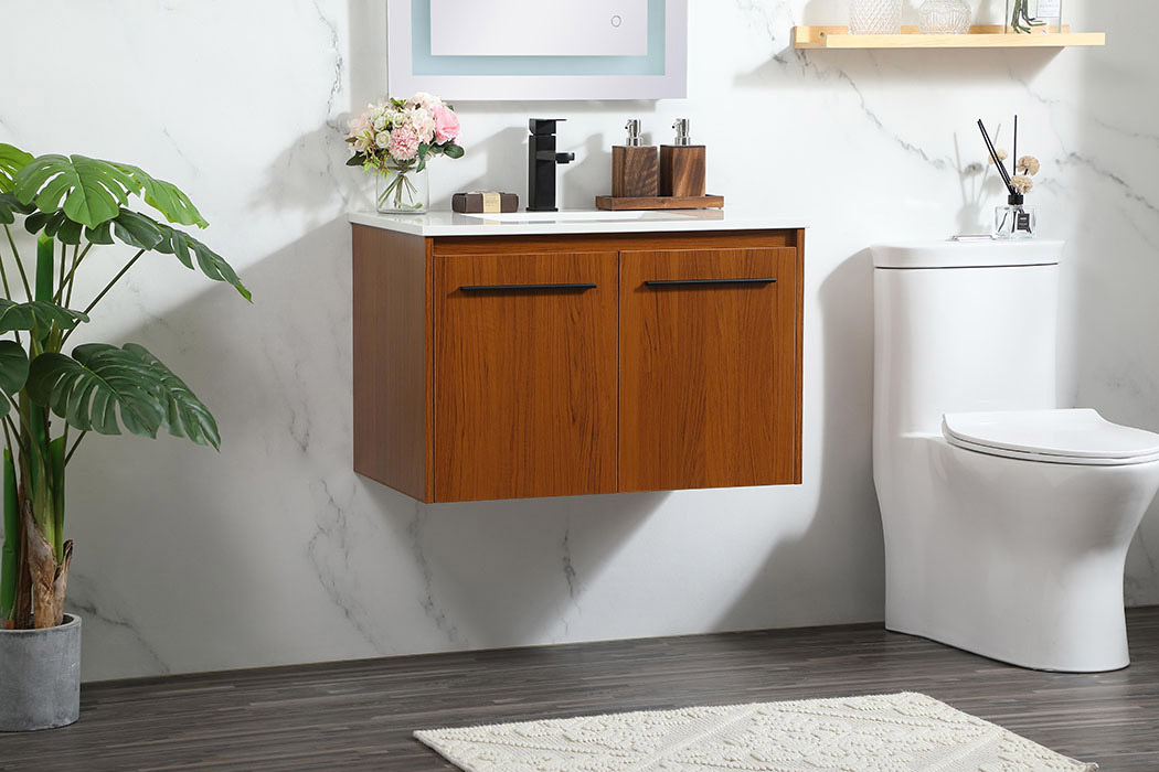 Elegant Bathroom Vanity - Teak (VF44530MTK)