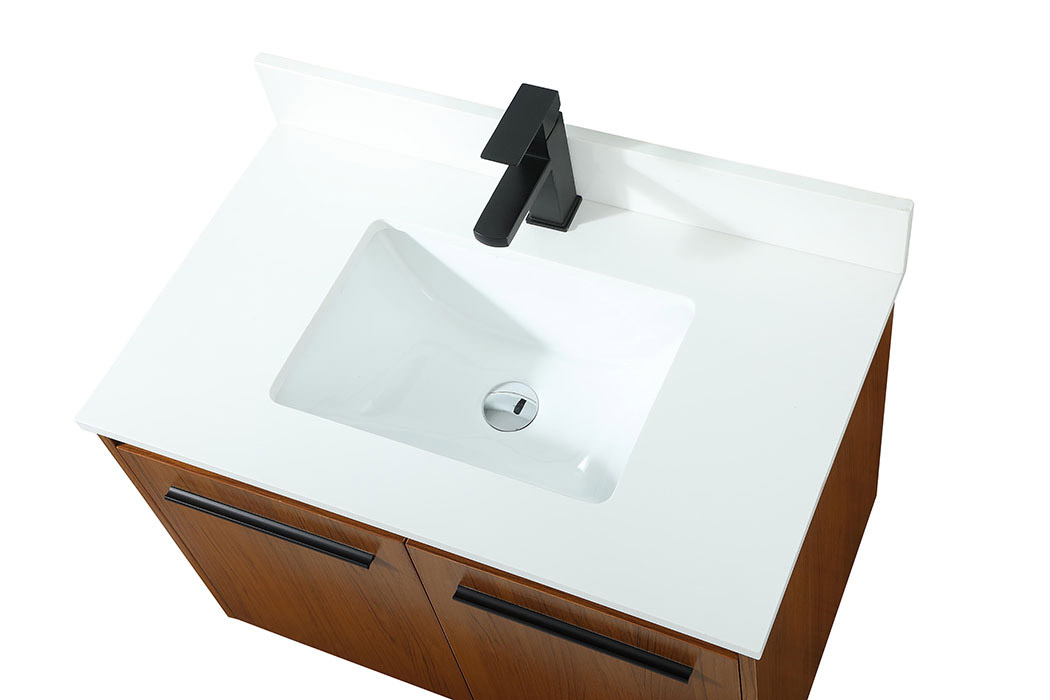 Elegant Bathroom Vanity - Teak (VF44530MTK-BS)