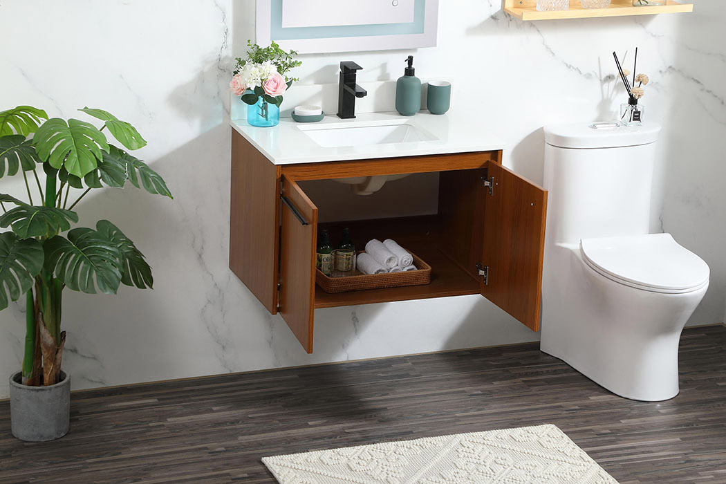 Elegant Bathroom Vanity - Teak (VF44530MTK-BS)