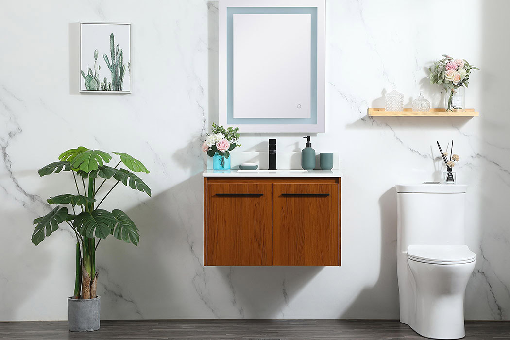 Elegant Bathroom Vanity - Teak (VF44530MTK-BS)