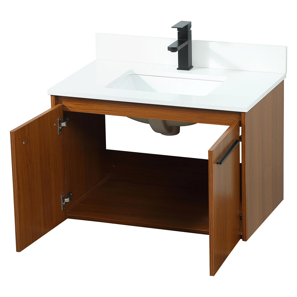 Elegant Bathroom Vanity - Teak (VF44530MTK-BS)