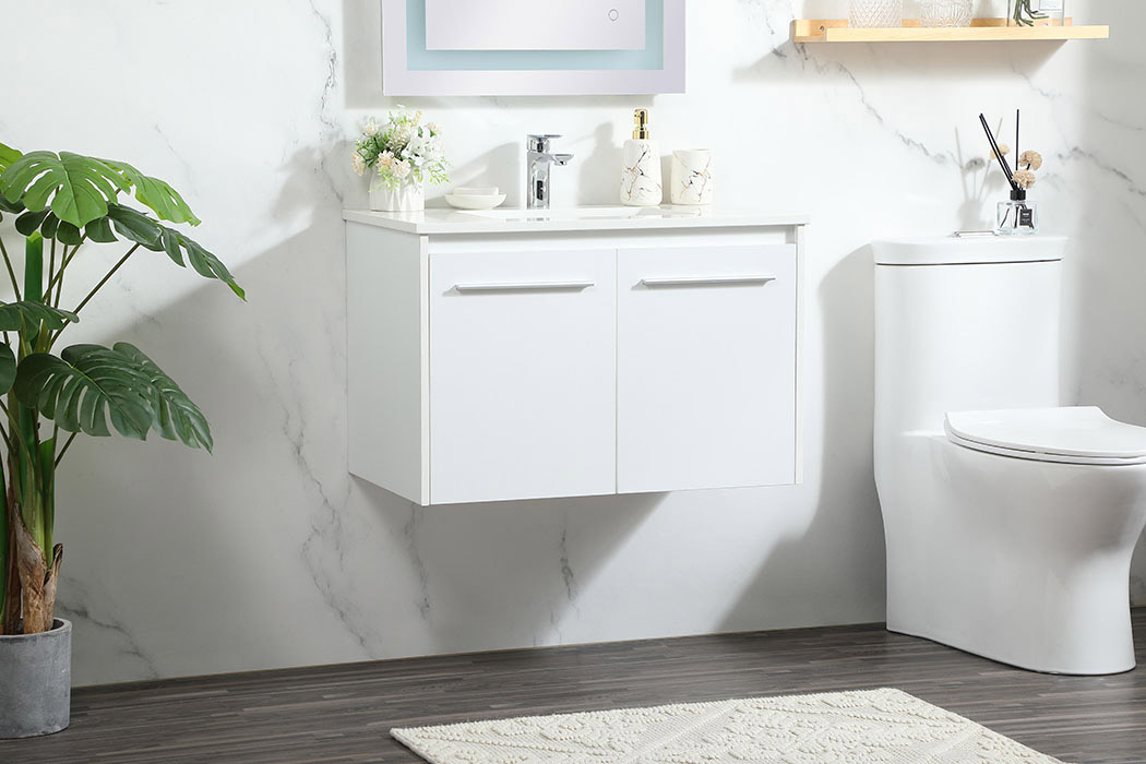 Elegant Bathroom Vanity - White (VF44530MWH)