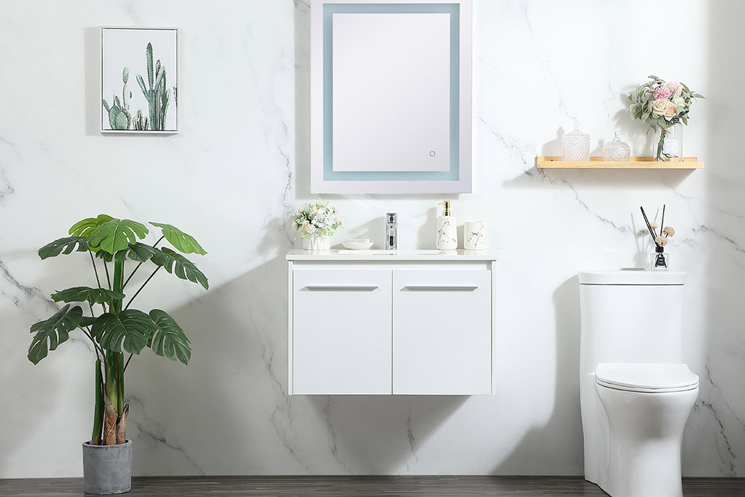 Elegant Bathroom Vanity - White (VF44530MWH)