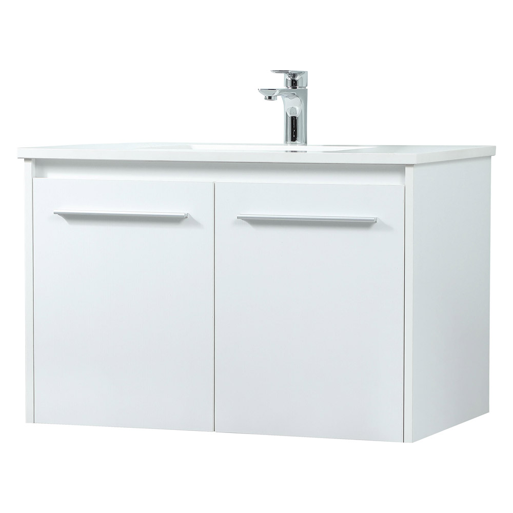 Elegant Bathroom Vanity - White (VF44530MWH)