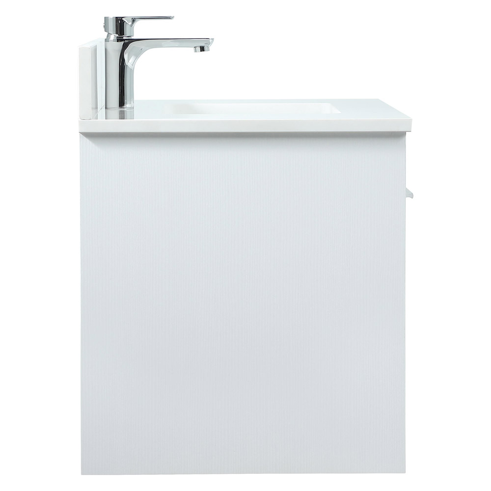 Elegant Bathroom Vanity - White (VF44530MWH-BS)