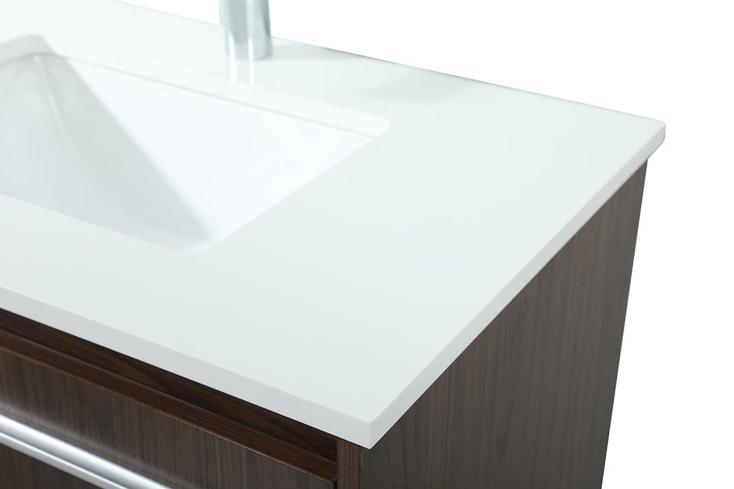 Elegant Bathroom Vanity - Walnut (VF44530MWT)