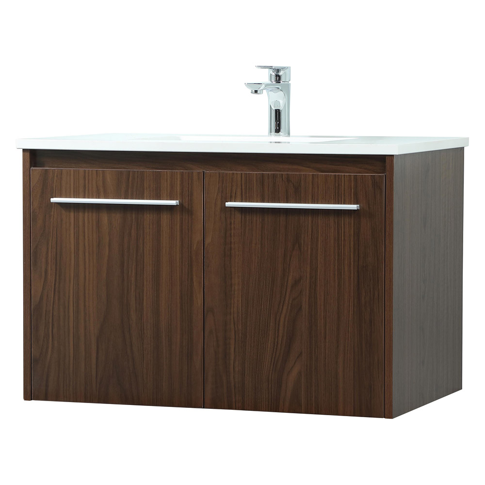 Elegant Bathroom Vanity - Walnut (VF44530MWT)