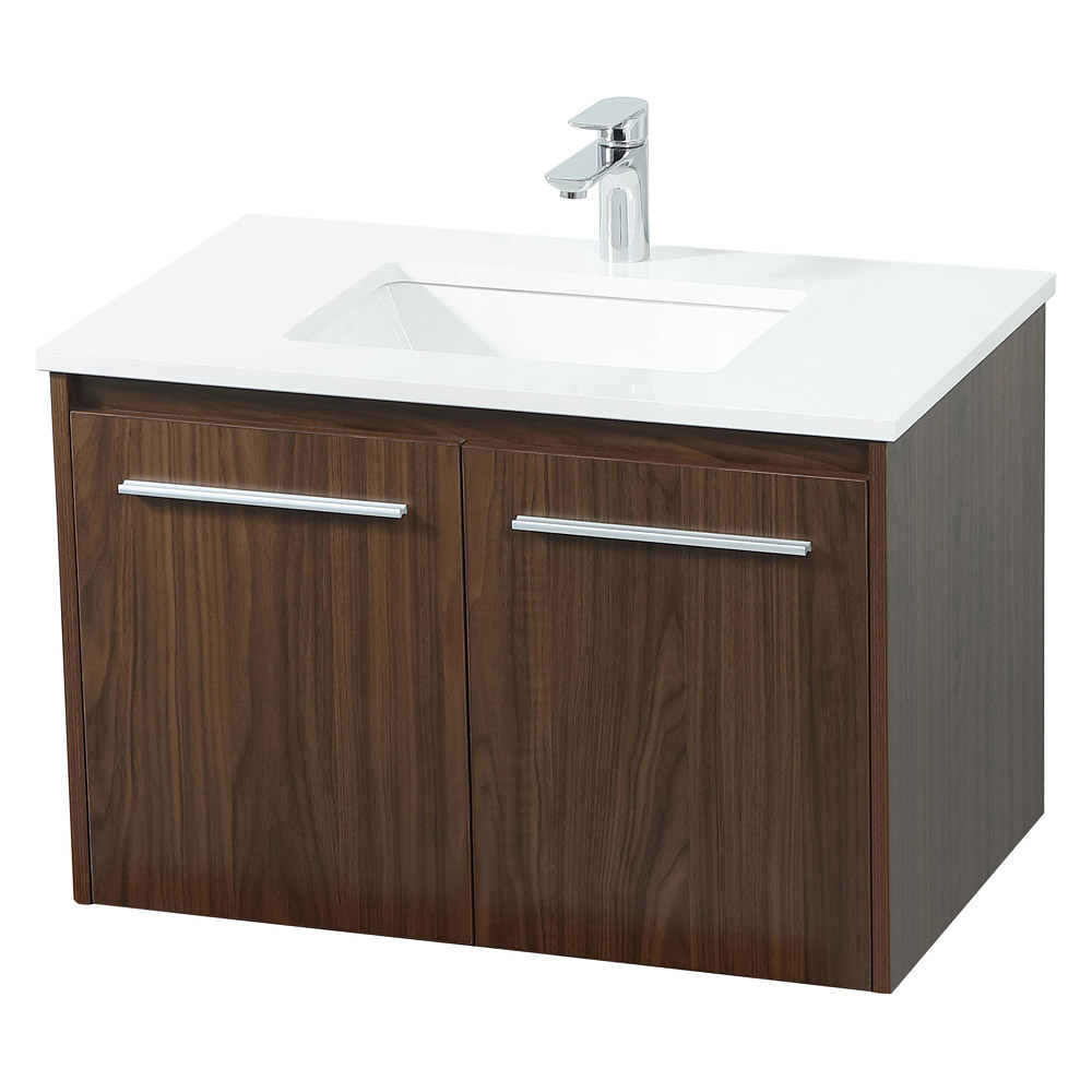 Elegant Bathroom Vanity - Walnut (VF44530MWT)