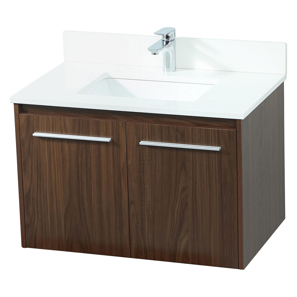 Elegant Bathroom Vanity - Walnut (VF44530MWT-BS)