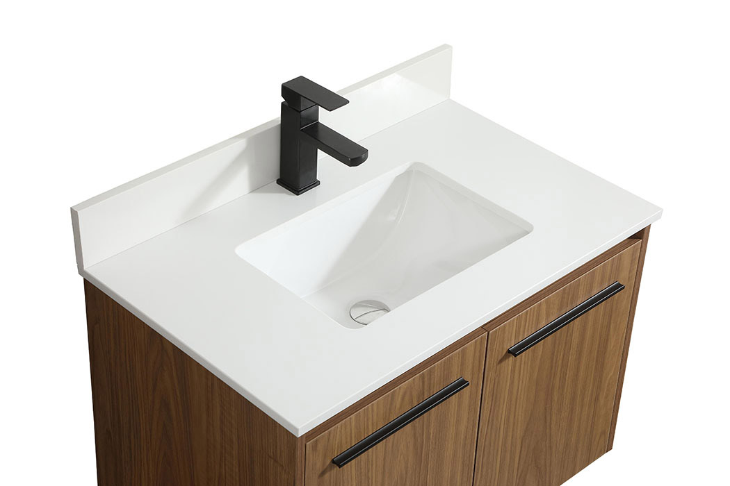 Elegant Bathroom Vanity - Walnut Brown (VF44530WB-BS)