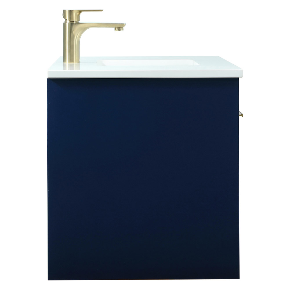 Elegant Bathroom Vanity - Blue (VF44536MBL)