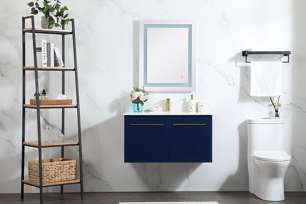 Elegant Bathroom Vanity - Blue (VF44536MBL-BS)