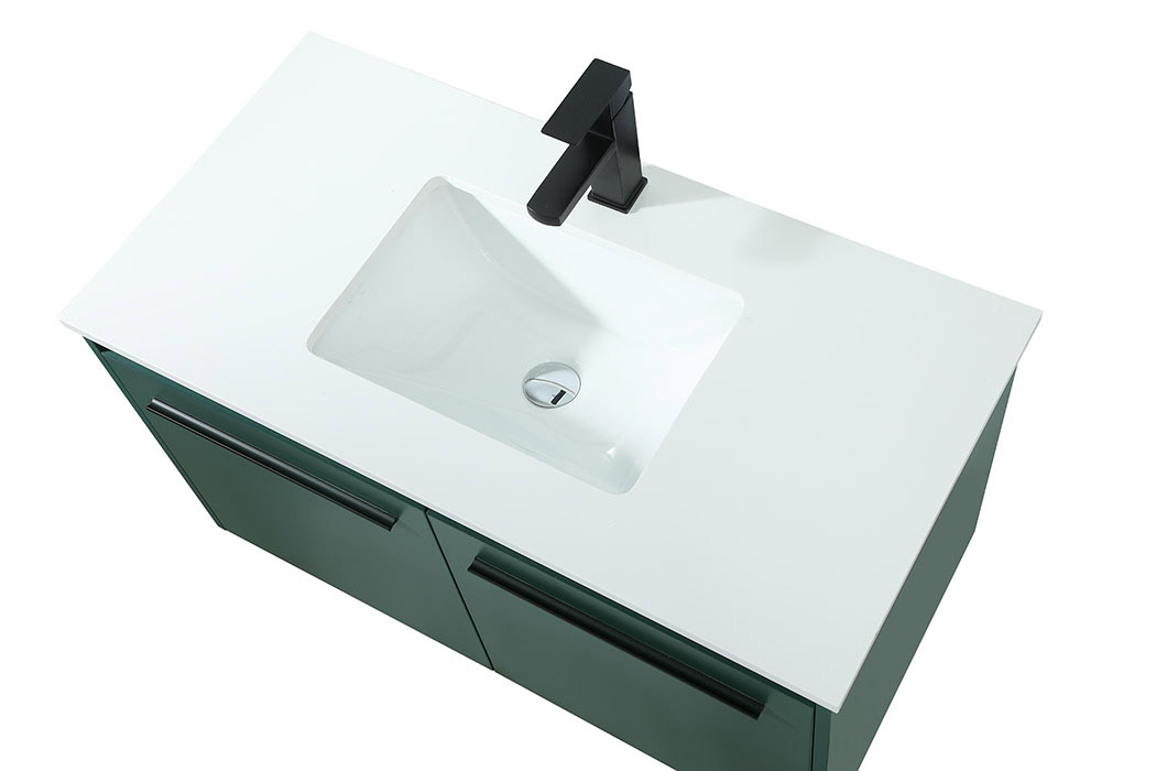 Elegant Bathroom Vanity - Green (VF44536MGN)