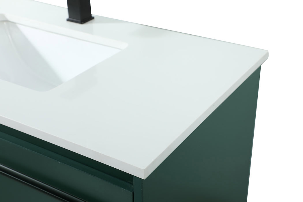 Elegant Bathroom Vanity - Green (VF44536MGN)