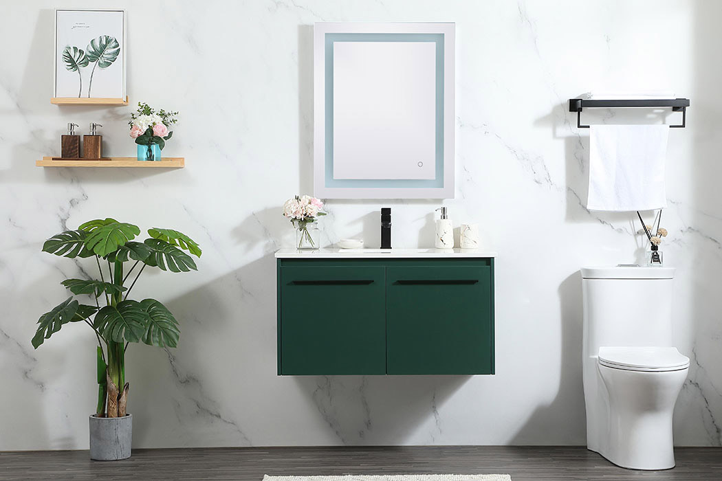 Elegant Bathroom Vanity - Green (VF44536MGN)