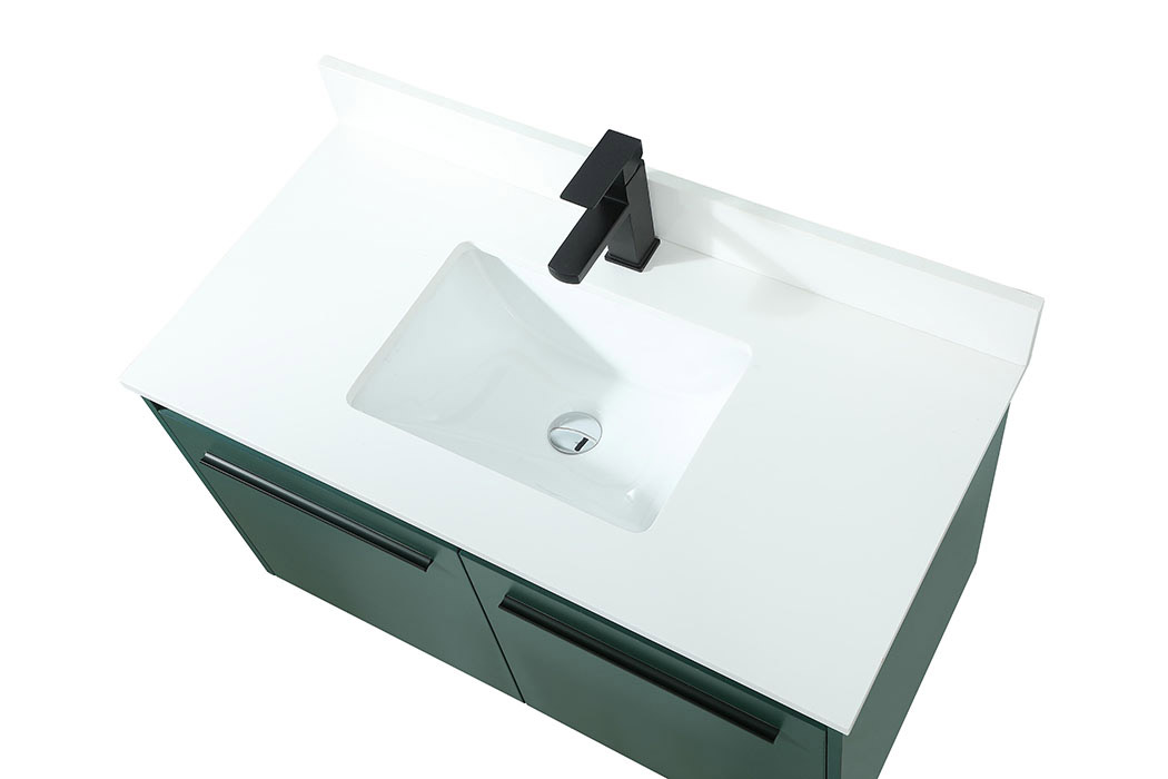 Elegant Bathroom Vanity - Green (VF44536MGN-BS)