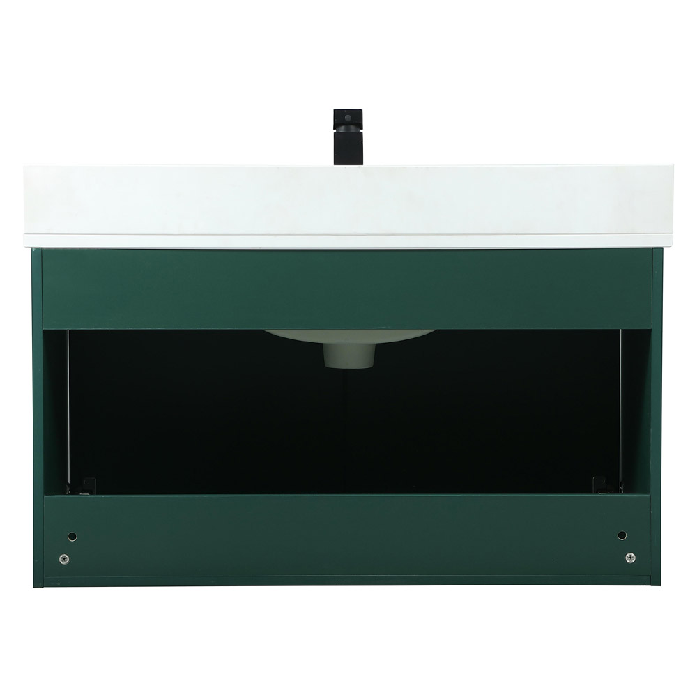 Elegant Bathroom Vanity - Green (VF44536MGN-BS)