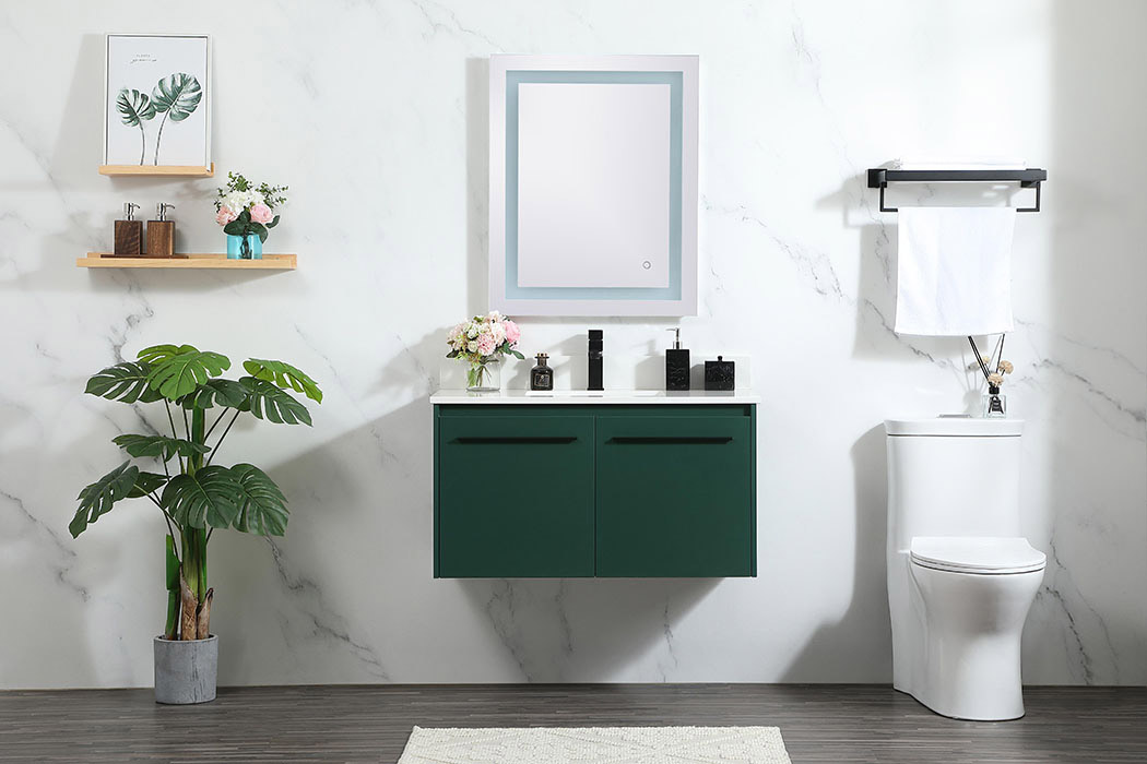 Elegant Bathroom Vanity - Green (VF44536MGN-BS)