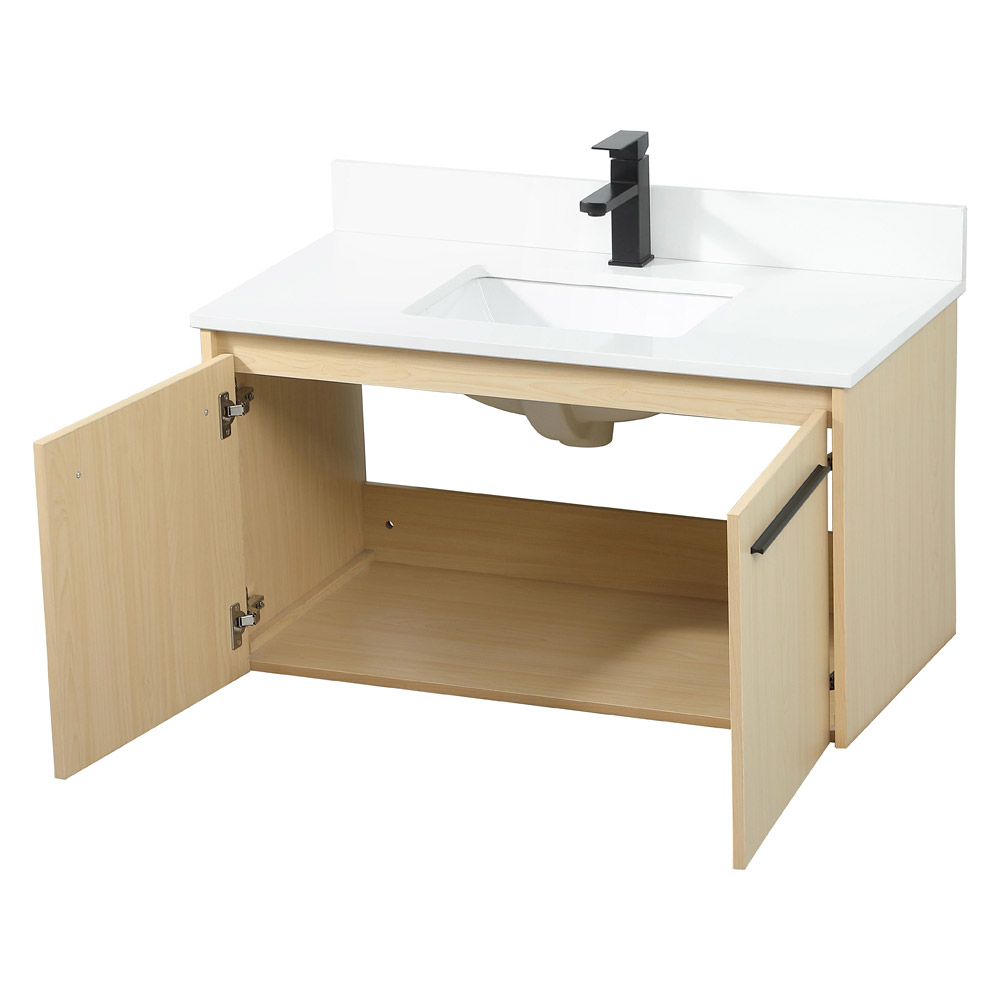 Elegant Bathroom Vanity - Maple (VF44536MMP-BS)