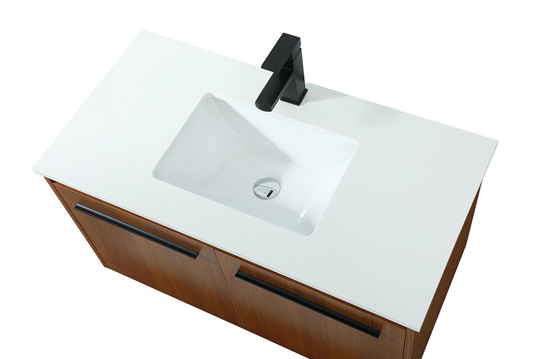 Elegant Bathroom Vanity - Teak (VF44536MTK)