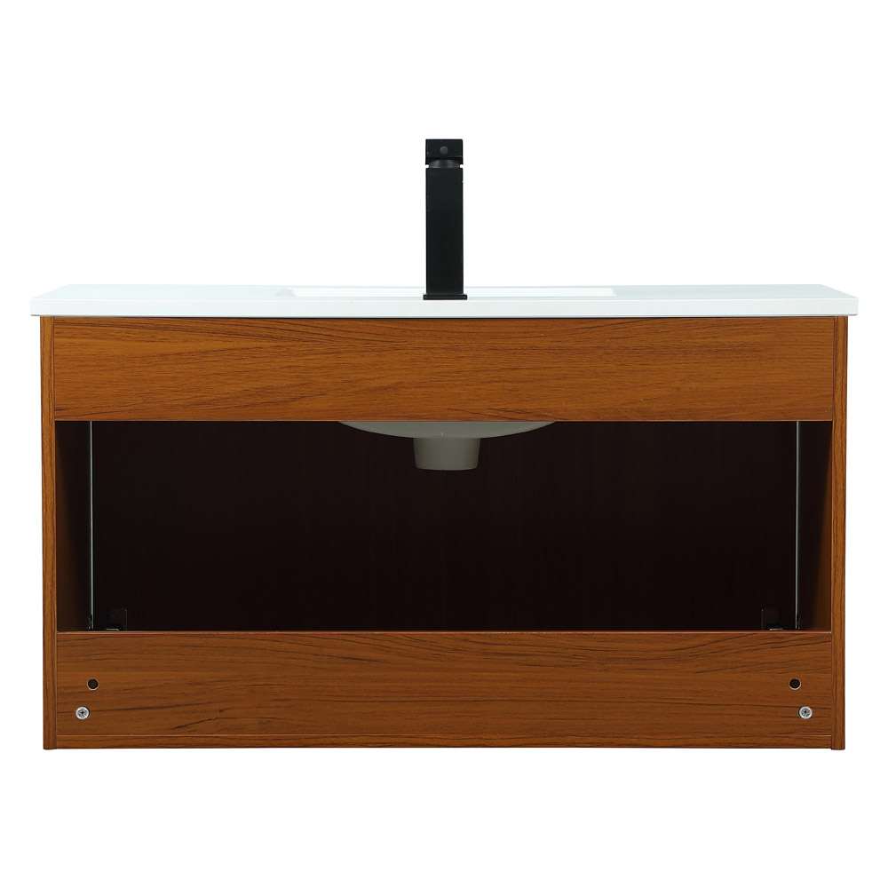 Elegant Bathroom Vanity - Teak (VF44536MTK)