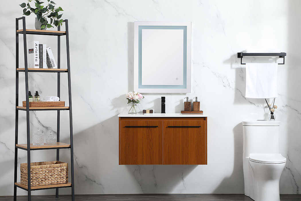 Elegant Bathroom Vanity - Teak (VF44536MTK)