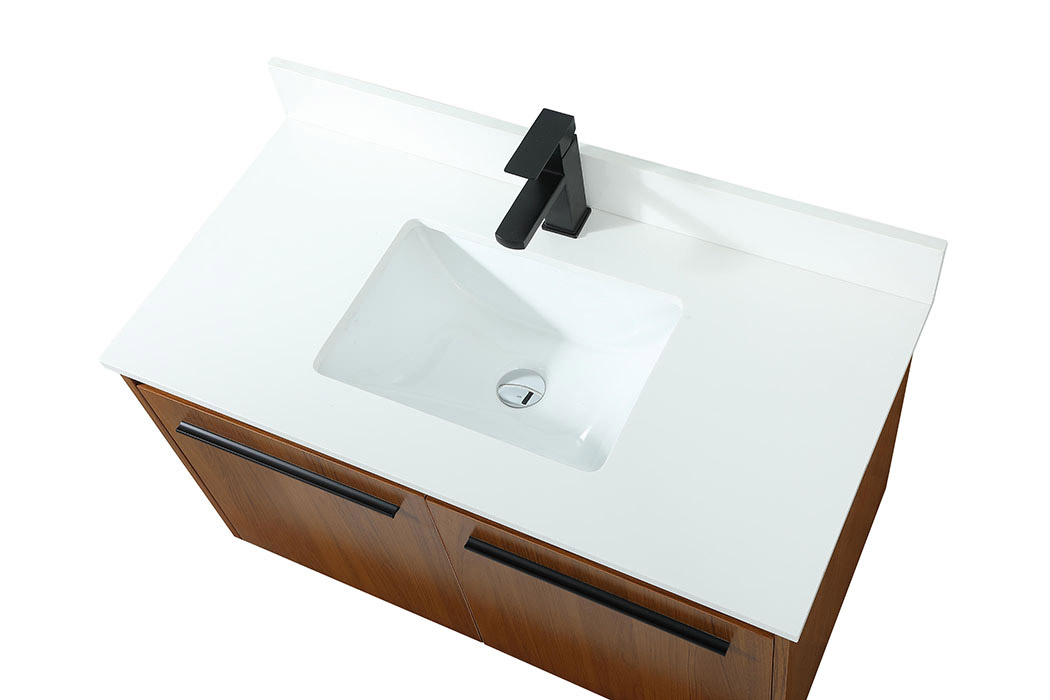 Elegant Bathroom Vanity - Teak (VF44536MTK-BS)