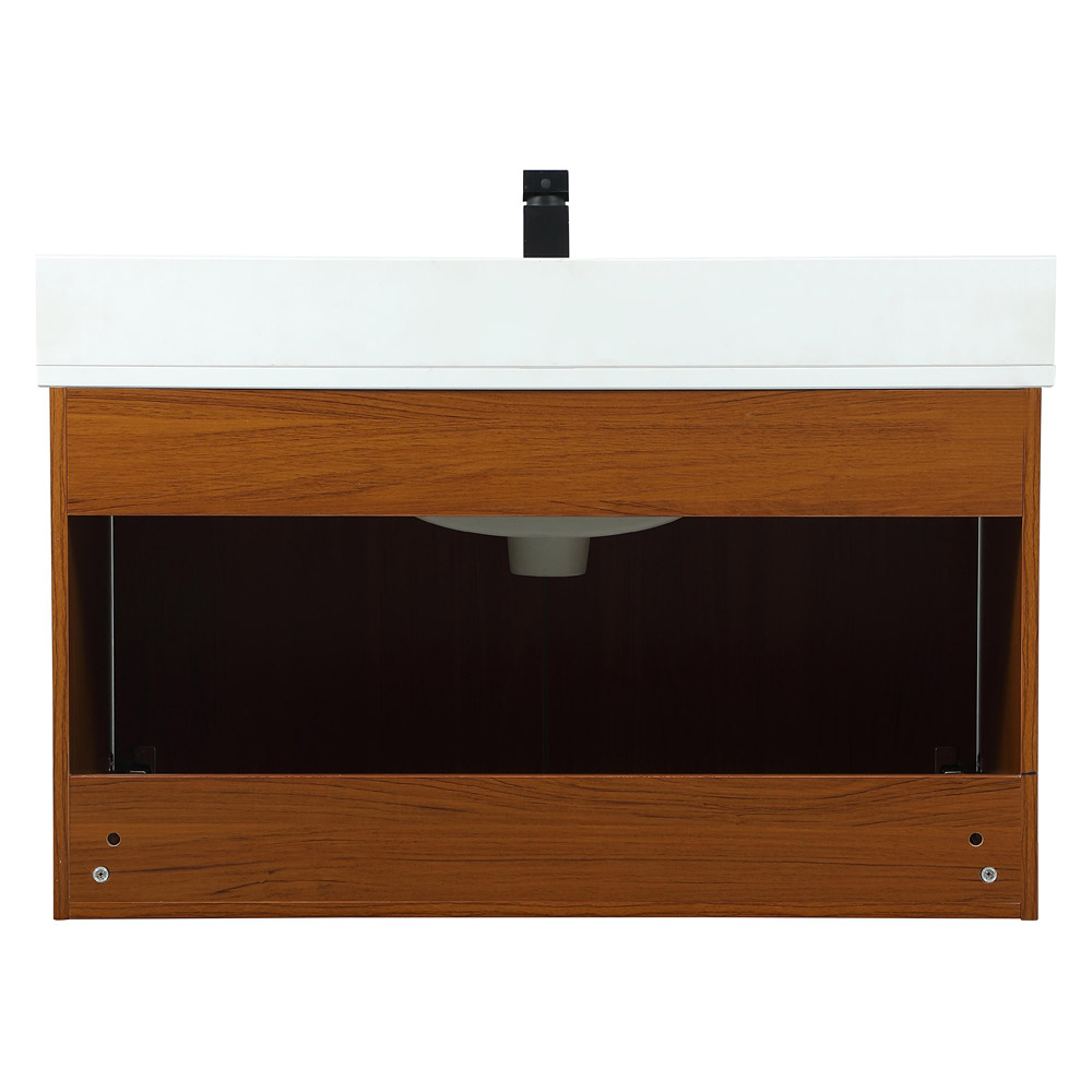 Elegant Bathroom Vanity - Teak (VF44536MTK-BS)