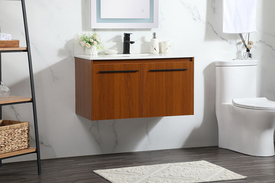 Elegant Bathroom Vanity - Teak (VF44536MTK-BS)