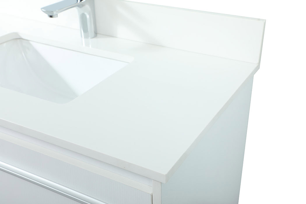 Elegant Bathroom Vanity - White (VF44536MWH-BS)