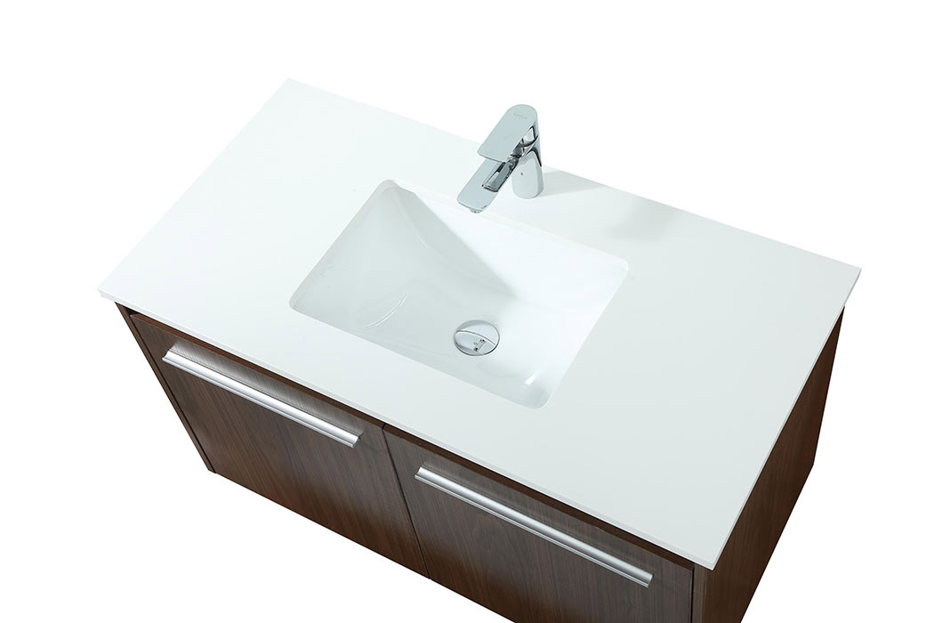 Elegant Bathroom Vanity - Walnut (VF44536MWT)