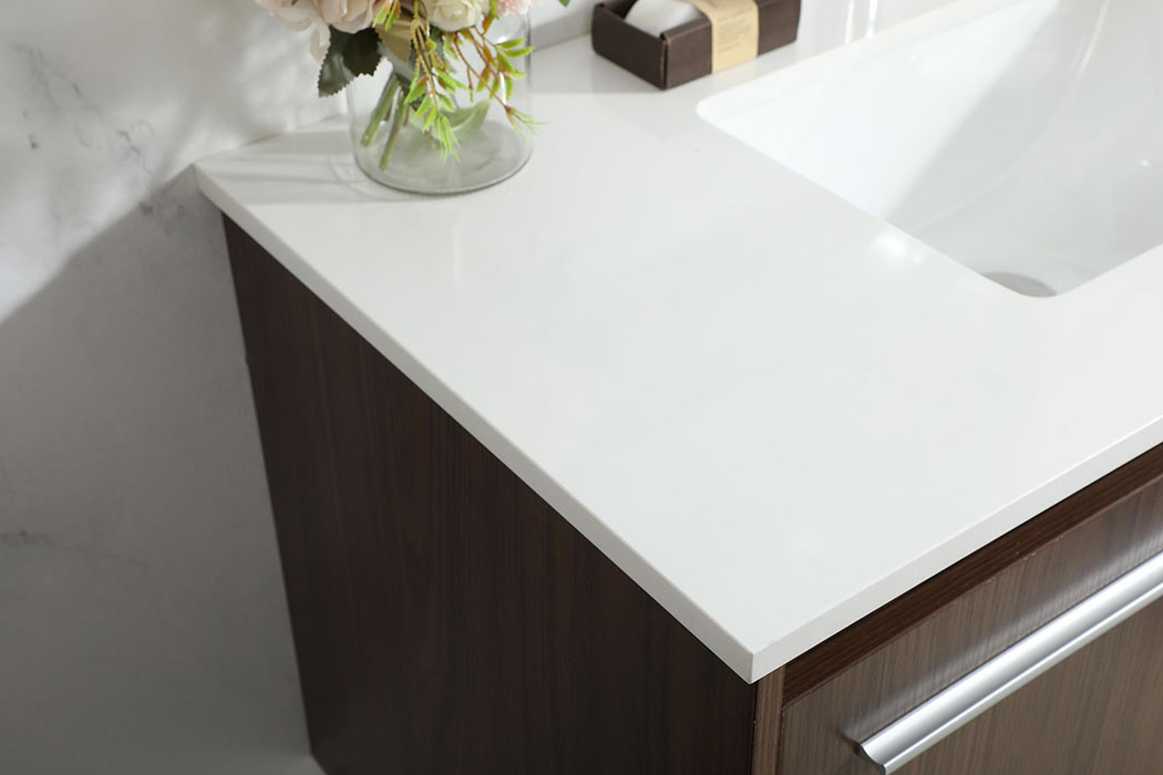 Elegant Bathroom Vanity - Walnut (VF44536MWT)