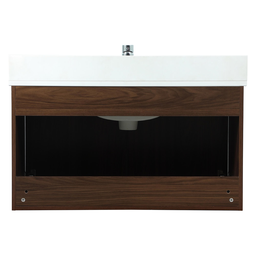 Elegant Bathroom Vanity - Walnut (VF44536MWT-BS)