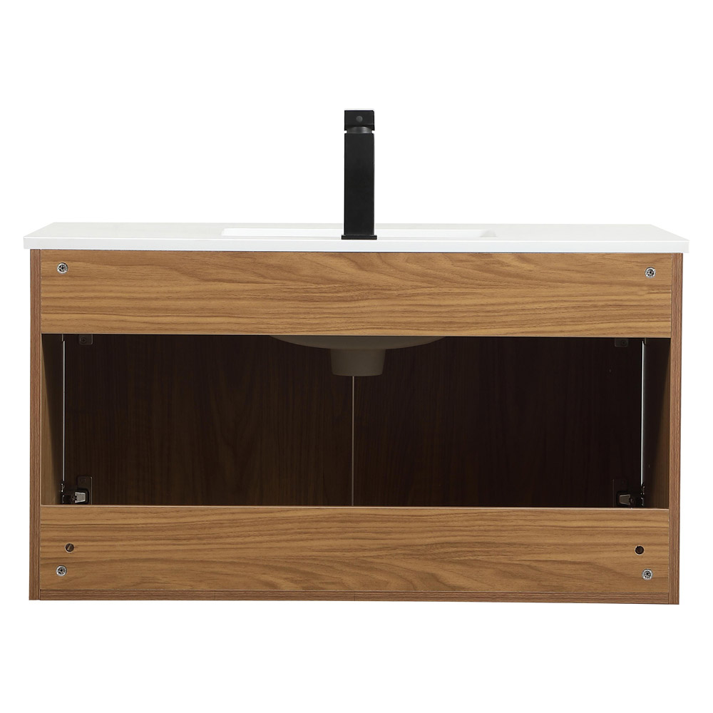 Elegant Bathroom Vanity - Walnut Brown (VF44536WB)